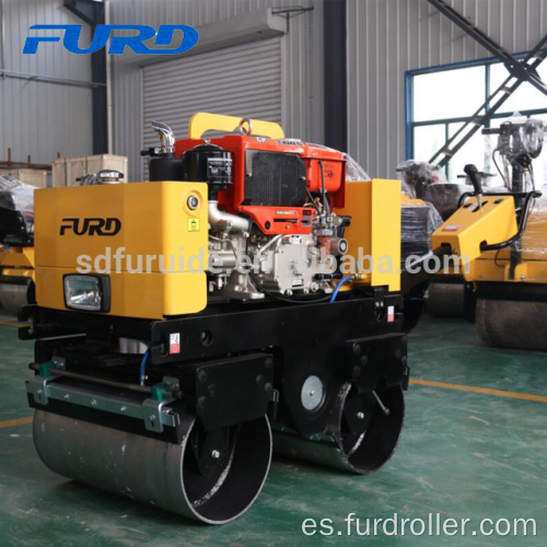 Compactador de empuje hidráulico de 800 kg para construcción de carreteras (FYL-800CS)